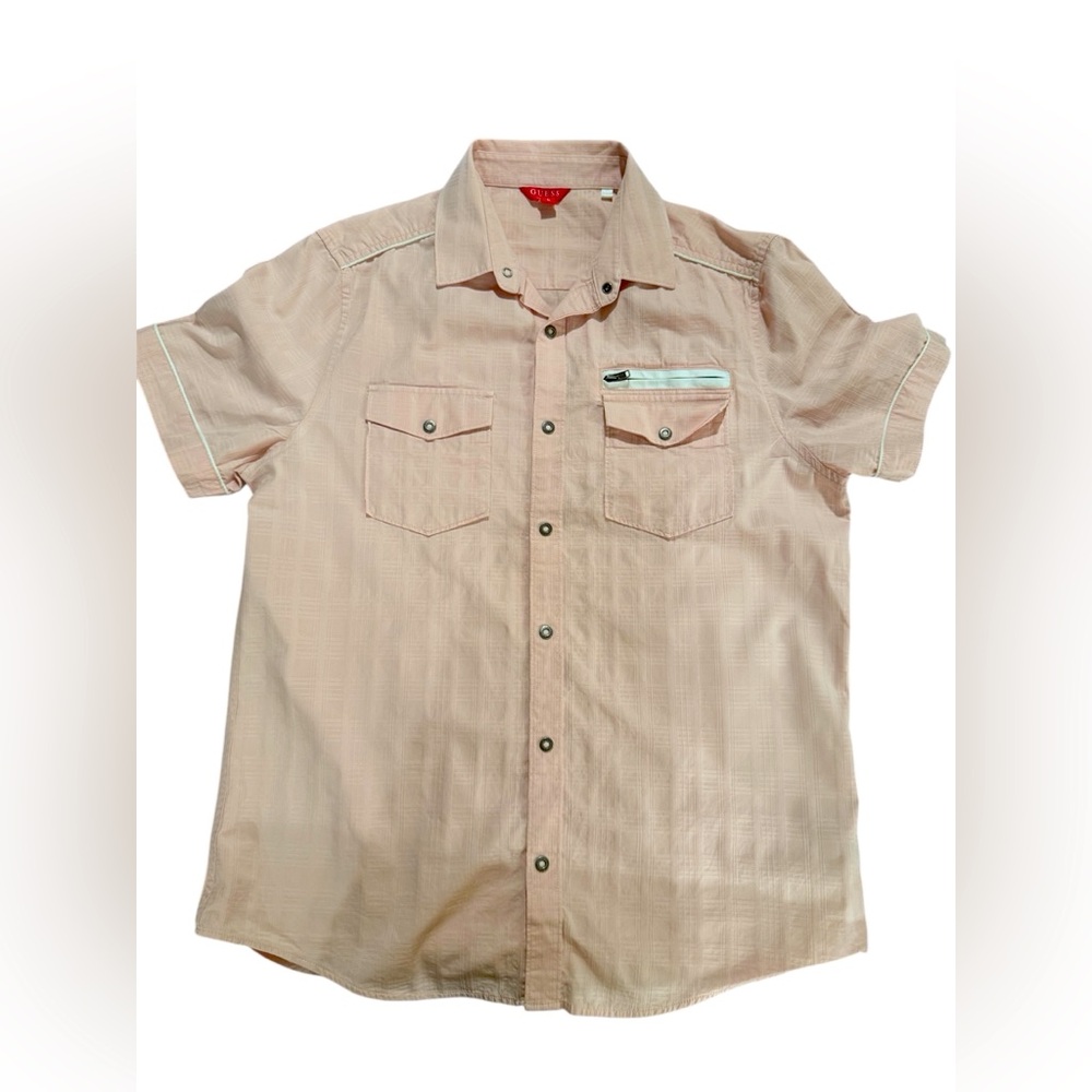 GUESS Cotton Button Up Shirt
